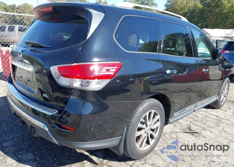 2014 Nissan Pathfinder Sl из США, поврежденный, VIN 5N1AR2MN3EC697998